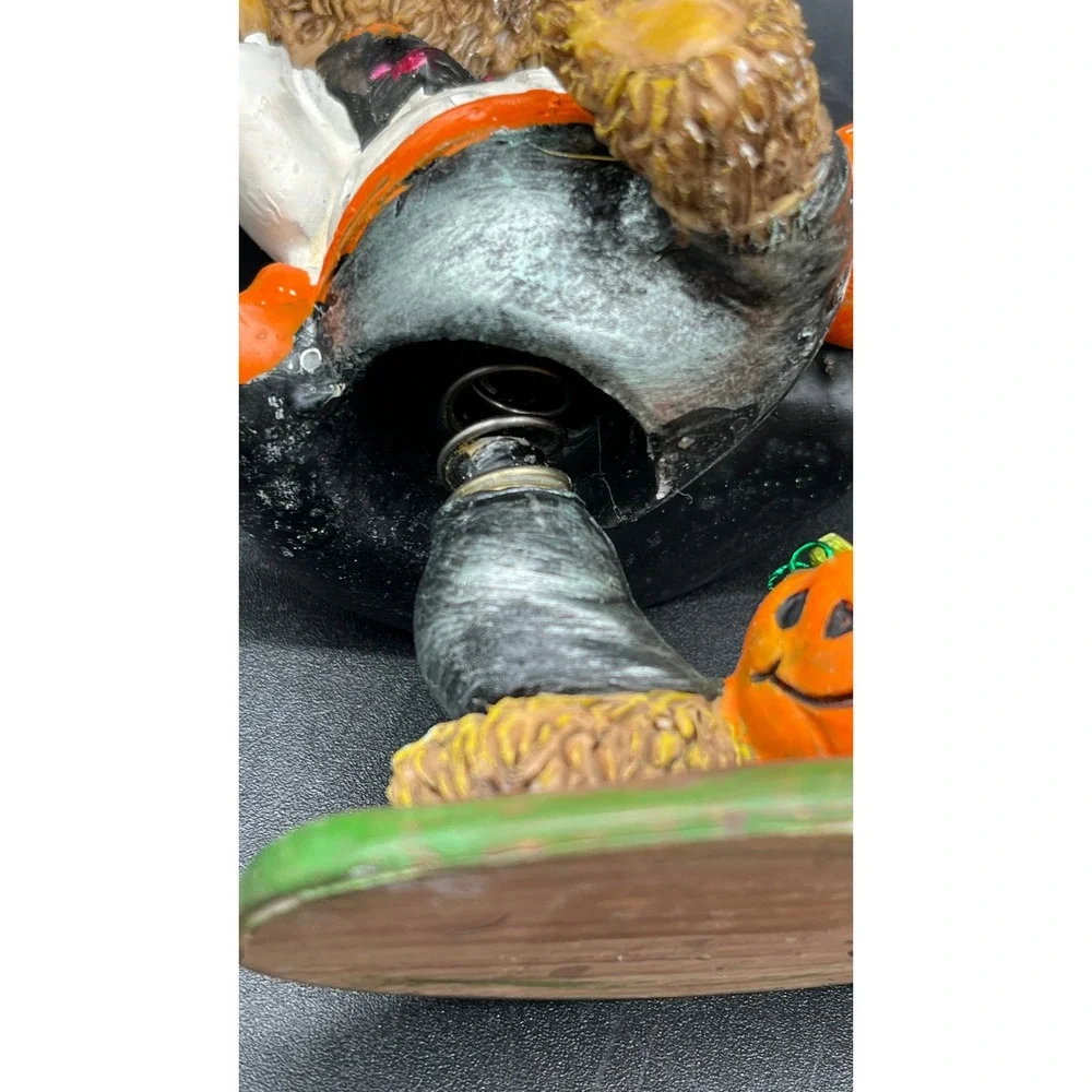 Ganz Halloween Teddy Bear Bobblehead Set Vampire Pumpkin Costume EH2152 4